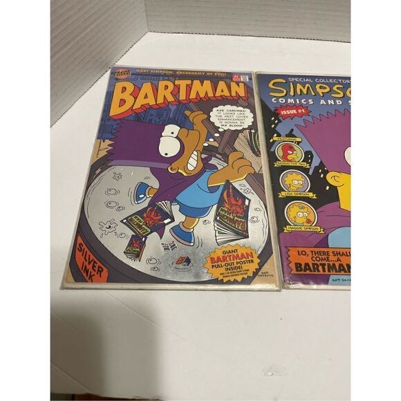 Simpsons Bongo Comics lot Bartman #1 Radioactive Man#1 PRIMO Special Edition #1 - Picture 4 of 5
